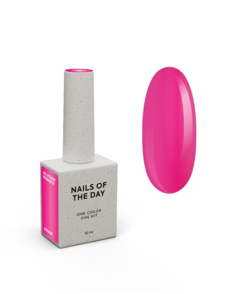 NAILSOFTHEDAY Vitrage 01 różowy lakier witrażowy 10ml