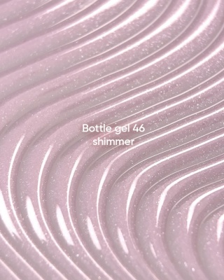 NAILSOFTHEDAY Bottle Gel 47 chłodny róż żel z drobinką 10ml