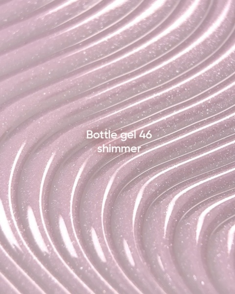 NAILSOFTHEDAY Bottle Gel 47 chłodny róż żel z drobinką 10ml