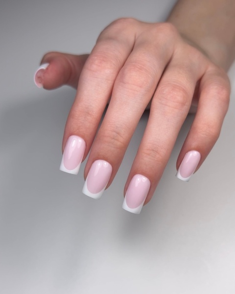 NAILSOFTHEDAY French 01 mleczny róż lakier hybrydowy 10ml