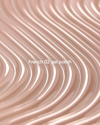 NAILSOFTHEDAY French 02 beżowy lakier hybrydowy do french 10ml