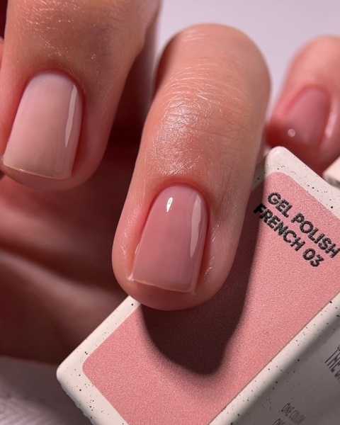 NAILSOFTHEDAY French 03 ciepły beż lakier hybrydowy do french 10ml