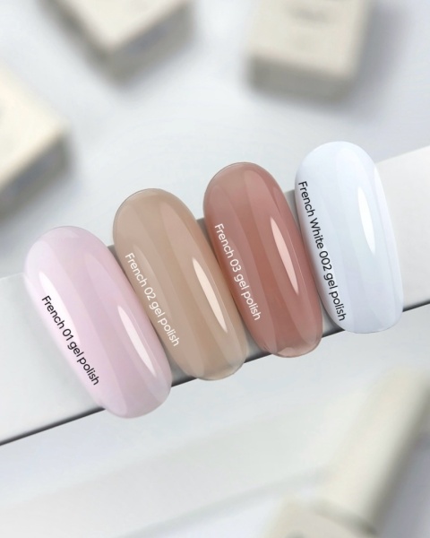 NAILSOFTHEDAY French White lakier hybrydowy biały do french 10ml