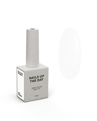 NAILSOFTHEDAY French White lakier hybrydowy biały do french 10ml