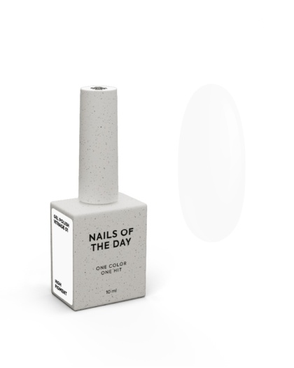 NAILSOFTHEDAY French White lakier hybrydowy biały do french 10ml