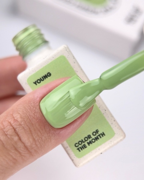 NAILSOFTHEDAY Color of the Month May 2026 Young 10ml – seledynowy lakier hybrydowy
