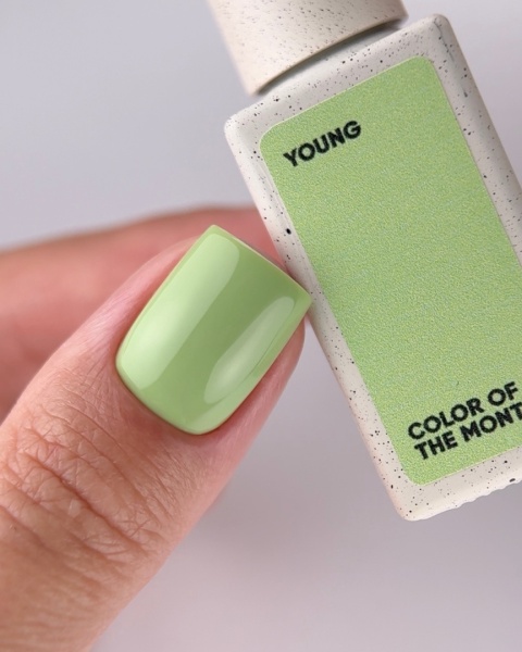 NAILSOFTHEDAY Color of the Month May 2026 Young 10ml – seledynowy lakier hybrydowy