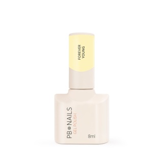 PB Nails Forever Young 8ml – żółty lakier hybrydowy