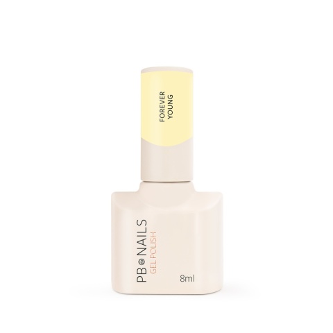 PB Nails Forever Young 8ml – żółty lakier hybrydowy