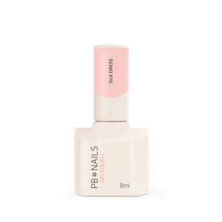 PB Nails Silk Dress 8ml – ciepły nude lakier hybrydowy