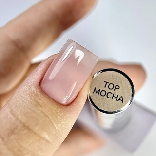DIVNA Top Mocha 13ml – jasno beżowy top hybrydowy