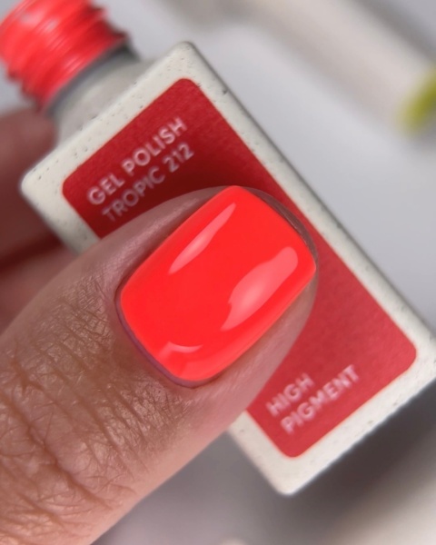 NAILSOFTHEDAY Tropic 212 – neonowy koral 10 ml