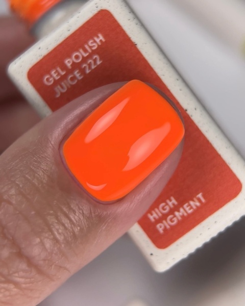 NAILSOFTHEDAY Juice 222 – neonowy pomarańcz 10 ml