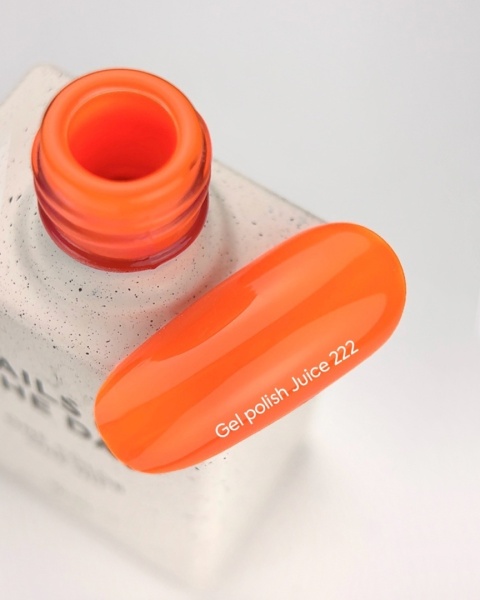 NAILSOFTHEDAY Juice 222 – neonowy pomarańcz 10 ml