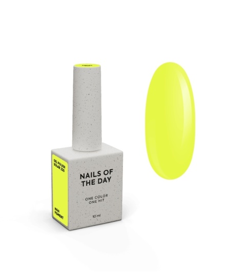 NAILSOFTHEDAY Solar 230 – neonowy żółty 10 ml