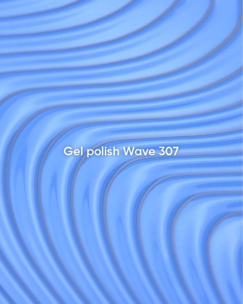 NAILSOFTHEDAY Wave 307 – jasnoniebieski lakier 10 ml