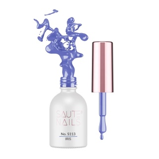 Saute Nails S113 Iris lakier hybrydowy fiolet