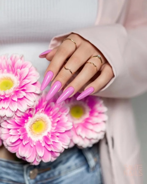 Saute Nails S271 Miss Spring różowy lakier hybrydowy