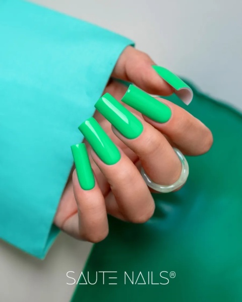 Saute Nails S311 Fizzy Lizzy limonkowy lakier hybrydowy