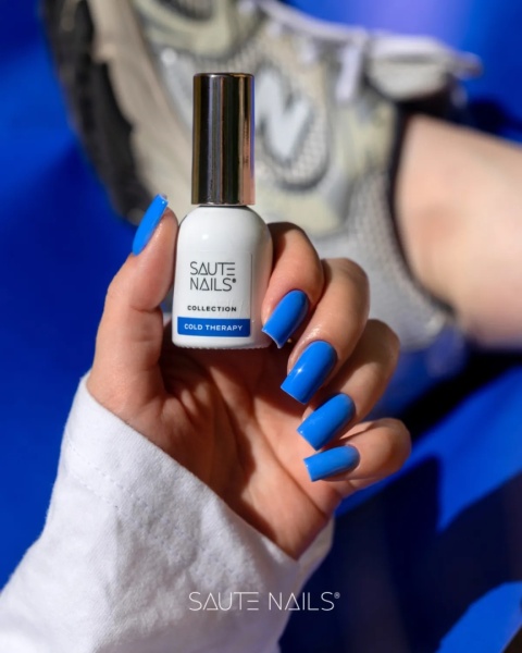 Saute Nails Cold Therapy Lakier Hybrydowy Royal Blue 8ml