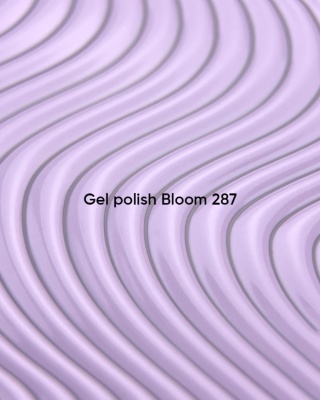 NAILSOFTHEDAY Bloom 287 Gel Polish 10 ml – pastelowo-fioletowy lakier hybrydowy