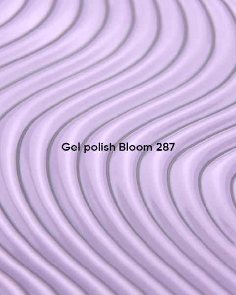 NAILSOFTHEDAY Bloom 287 Gel Polish 10 ml – pastelowo-fioletowy lakier hybrydowy