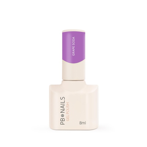 PB Nails Grape Soda - fioletowy lakier hybrydowy 8 ml