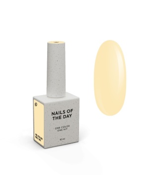 NAILSOFTHEDAY Melt 091 Gel Polish 10 ml – pastelowy żółty lakier hybrydowy