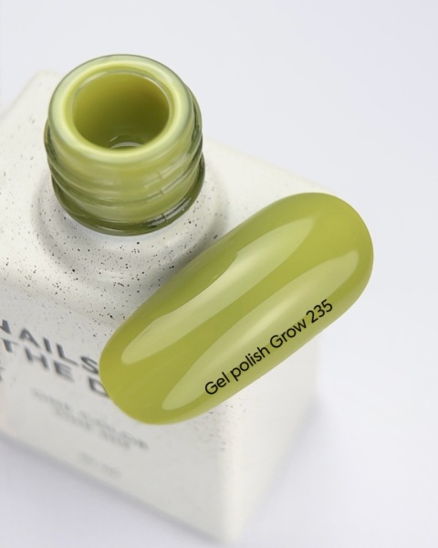 NAILSOFTHEDAY Grow 235 Gel Polish 10 ml – oliwkowy lakier hybrydowy