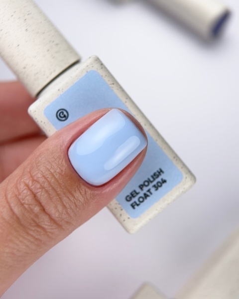 NAILSOFTHEDAY Float 304 Gel Polish 10 ml – pastelowy błękitny lakier hybrydowy