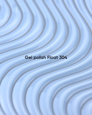 NAILSOFTHEDAY Float 304 Gel Polish 10 ml – pastelowy błękitny lakier hybrydowy