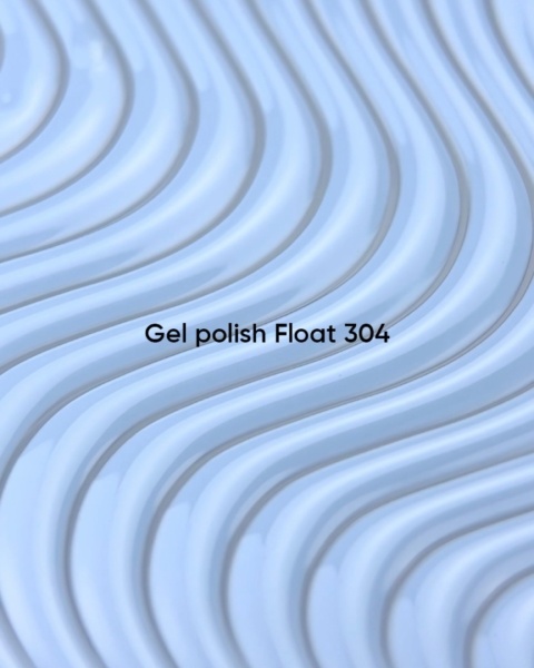 NAILSOFTHEDAY Float 304 Gel Polish 10 ml – pastelowy błękitny lakier hybrydowy
