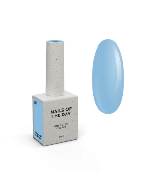 NAILSOFTHEDAY Float 304 Gel Polish 10 ml – pastelowy błękitny lakier hybrydowy