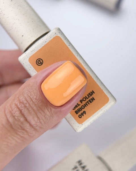 NAILSOFTHEDAY Brighten 099 Gel Polish 10 ml – pastelowy pomarańczowy lakier hybrydowy