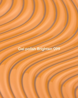 NAILSOFTHEDAY Brighten 099 Gel Polish 10 ml – pastelowy pomarańczowy lakier hybrydowy