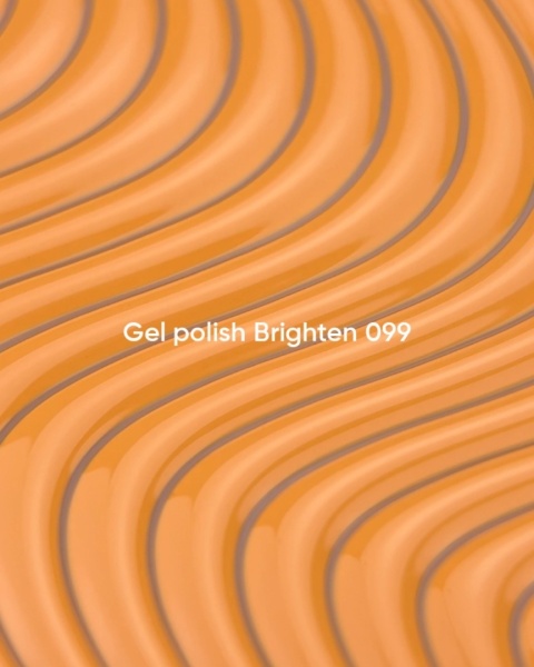 NAILSOFTHEDAY Brighten 099 Gel Polish 10 ml – pastelowy pomarańczowy lakier hybrydowy