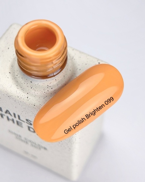 NAILSOFTHEDAY Brighten 099 Gel Polish 10 ml – pastelowy pomarańczowy lakier hybrydowy