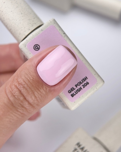 NAILSOFTHEDAY Blush 206 Gel Polish 10 ml – pastelowy jasnoróżowy lakier hybrydowy