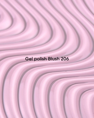 NAILSOFTHEDAY Blush 206 Gel Polish 10 ml – pastelowy jasnoróżowy lakier hybrydowy