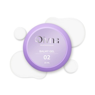 DIVNA Balmy Gel 02 15g – mleczny żel wzmacniający do naturalnych paznokci