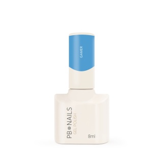 PB Nails Gamer – Błękitny Lakier Hybrydowy TPO Free 8ml