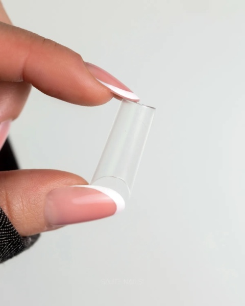 Saute Nails Zestaw Tipsy Tunelowe 504szt + Klej do Tipsów 10ml