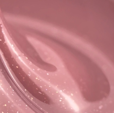 BIBLIOTEKA Builder Gel Nr 21 Shade Luster Różowo-Beżowy Żel Budujący Z Drobinką 15 ml