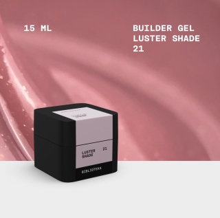 BIBLIOTEKA Builder Gel Nr 21 Shade Luster Żel Budujący 15 ml