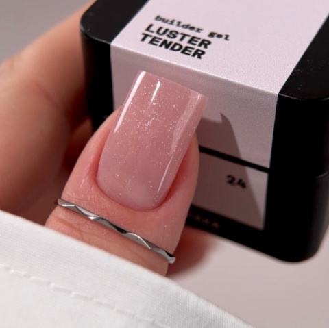 BIBLIOTEKA Builder Gel Nr 24 Tender Luster Żel Budujący 15 ml