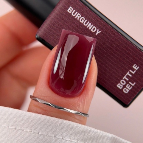 BIBLIOTEKA Bottle Gel Nr 08 Burgundy 10 ml