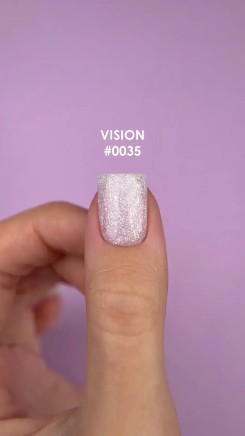 DNKa Builder Gel Vision #0035 -30 ml Żel Budujący UV LED liliowy Shimmer