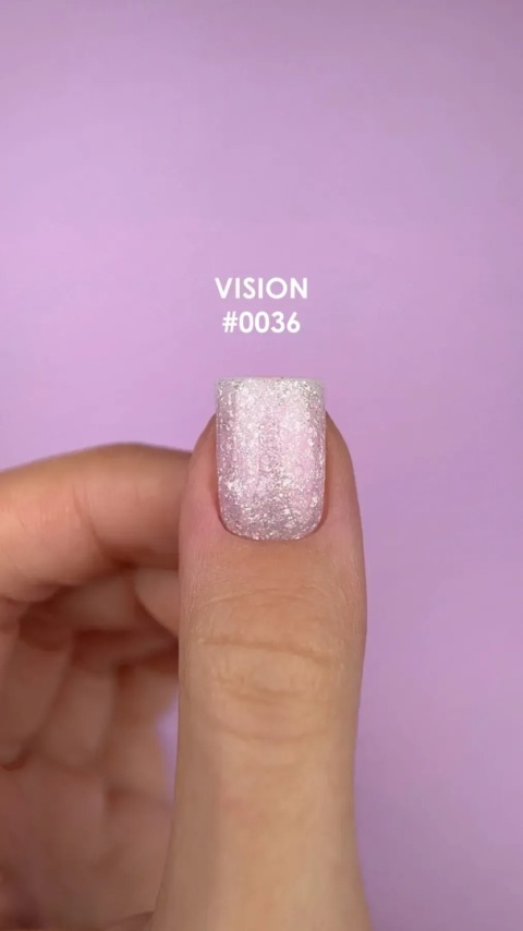 DNKa Builder Gel Vision #0036 -30 ml Żel Budujący UV LED Różowy Shimmer