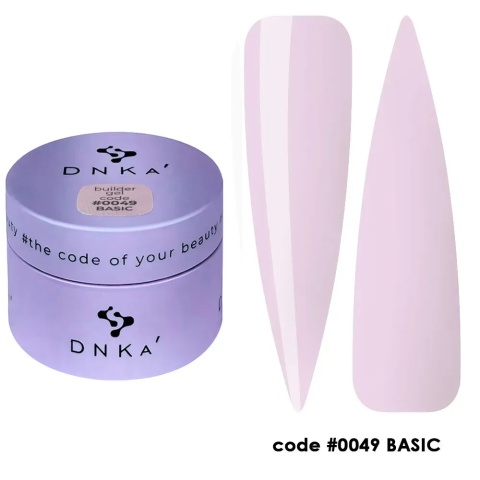 DNKa Builder Gel #0049 Basic 30 ml Żel Budujący Mroźny Mleczny Róż
