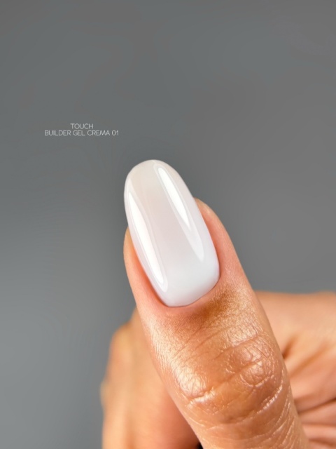 TOUCH Builder Gel Crema 01 Mleczny Żel Budujący do Paznokci 15 ml